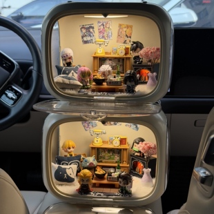 鬼灭之刃诞生花系列盲盒手办动漫潮玩公仔周边生日礼物桌面小摆件