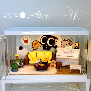 罗小黑Q版手办5cm可爱Q版玩具手办摆件男女卡通玩家收藏解压玩偶