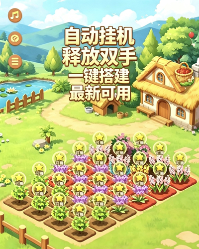 QQ农场自动挂机自动偷菜、种菜、浇水、施肥、除草、收获、卖菜等