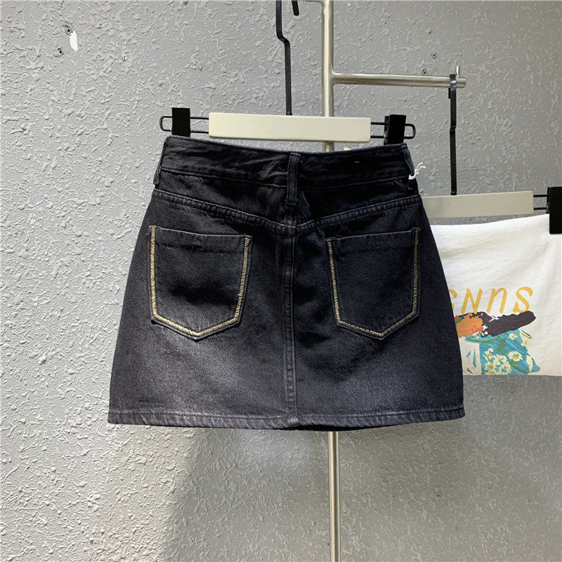 百搭显瘦小个子防走光a字裙