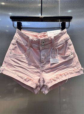 夏季性感辣妹百搭牛仔短裤女