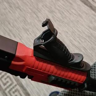 Tactical handle, angled, inclined support on the forearm PTK