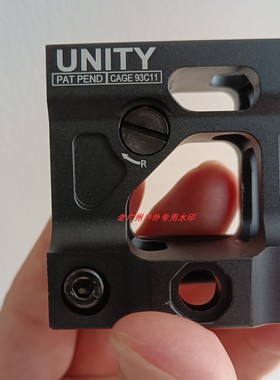 UN金属增高底座T1T2 gbrs hydra mount Romeo5 UN增高支架Micro黑