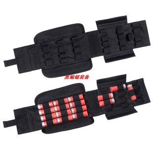 军迷户外CS野战抛壳12GA霰弹挂包25孔MOLLE战术弹壳袋电池收纳