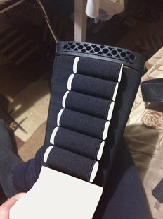 COS模型霰弹包后托腮包8孔散弹包托腮包121516号通用子弹包后托包