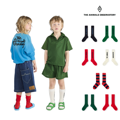 西班牙TAO儿童中筒运动袜透气