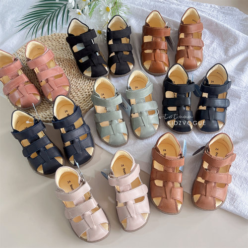 丹麦bundgaard夏季儿童包头凉鞋