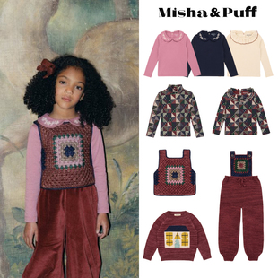 Puff Drop2 儿童打底衫 小马甲印花男女 25WI 毛衣背带裤 Misha