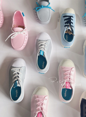 5Z 清仓特价 24SS加拿大People儿童板鞋洞洞鞋轻便透气一脚蹬春夏