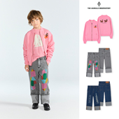 印花百搭小狗卫衣开衫 25AW新款 西班牙TAO胶囊系列儿童牛仔裤 男女