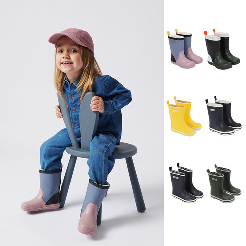 丹麦bundgaard儿童雨鞋