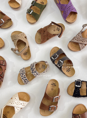 5Z 清仓特价 24SS意大利Pepe副牌two con me儿童交叉带凉鞋拖鞋夏