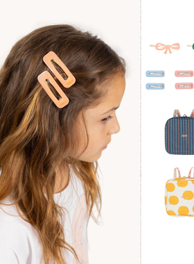 5Z 25SS现货西班牙TINY COTTONS儿童背包双肩书包发夹蝴蝶结边夹