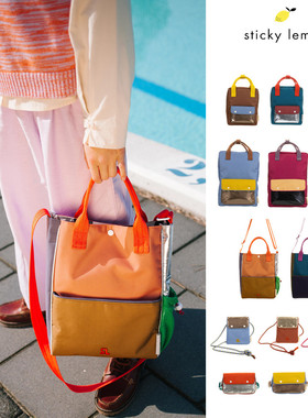 24秋冬荷兰sticky lemon儿童背包书包斜跨包腰包手机包单肩包小包