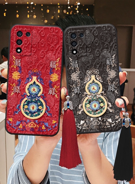 适用oppo立体浮雕k12福字pro过年a5手机壳a58春节a3i全包k11x新年a2喜庆a93红色a32葫芦a72硅胶a97软a56女a96