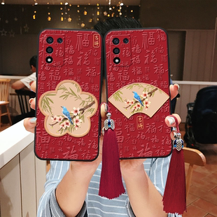 适用oppo立体浮雕a6福字pro花鸟a5手机壳a58高级感k13大气k12plus妈妈k11吉祥a93国风32软72中式a97防摔a56新