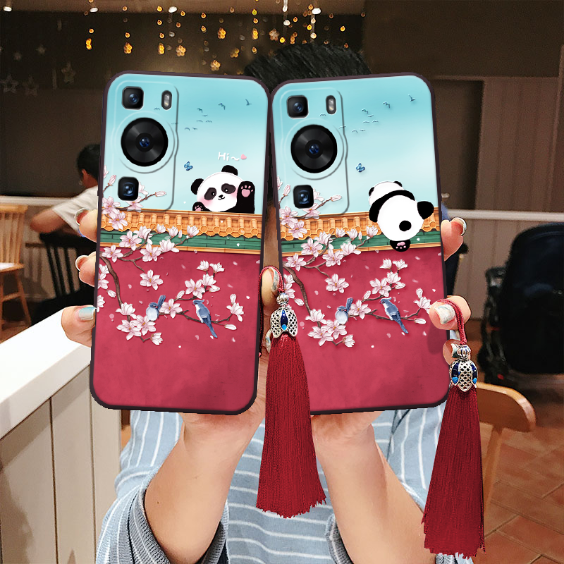 适用华为立体浮雕故宫国风手机壳