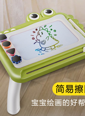儿童磁性画板家用1-3岁宝宝写字板涂鸦绘画画磁力可擦婴幼儿玩具