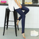 黑色踏脚裤 加大码 外穿长弹力薄款 新女士弹力仿牛仔踩脚加肥打底裤