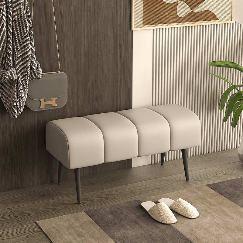 意式轻奢换鞋凳家用门口长条凳