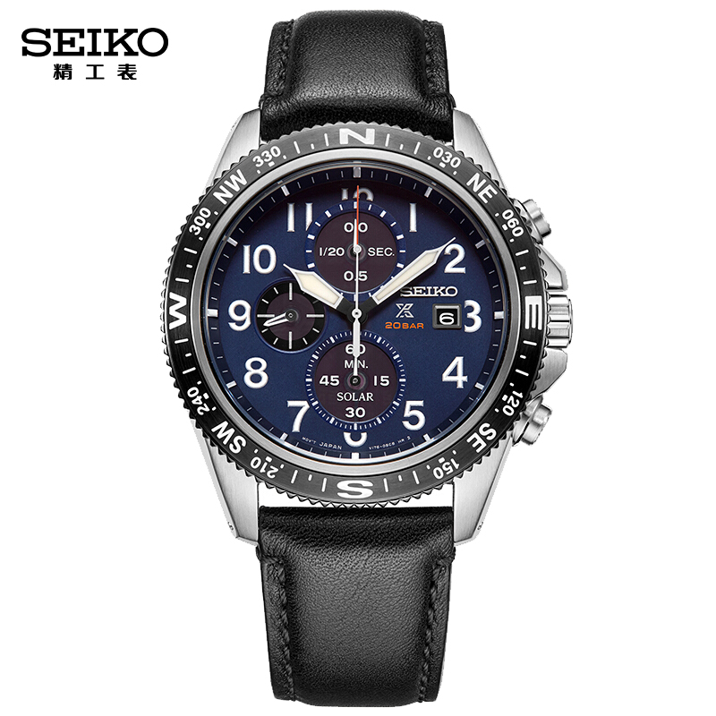 SEIKO¾«¹¤ÊÖ±íÄÐʯӢ±íÔ˶¯Ì«ÑôÄÜÆ¤´ø·ÀË®±íÄбíÌ«ÑôµçÄÜSSC737