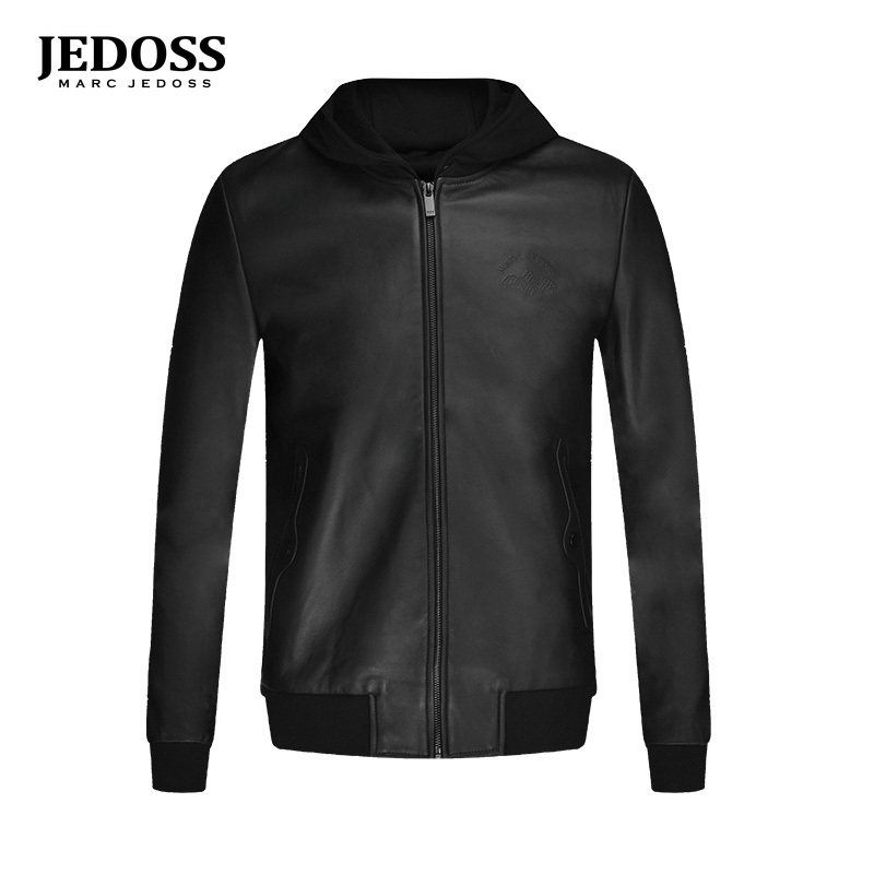 爵迪斯秋冬新款真皮皮衣