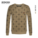 JEDOSS 卫衣BS045 字母满提花刺绣套头长袖 爵迪斯男装 秋冬新款