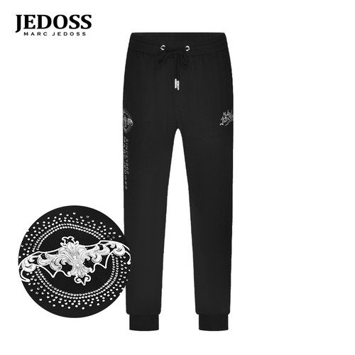 爵迪斯夏季新款九分针织裤