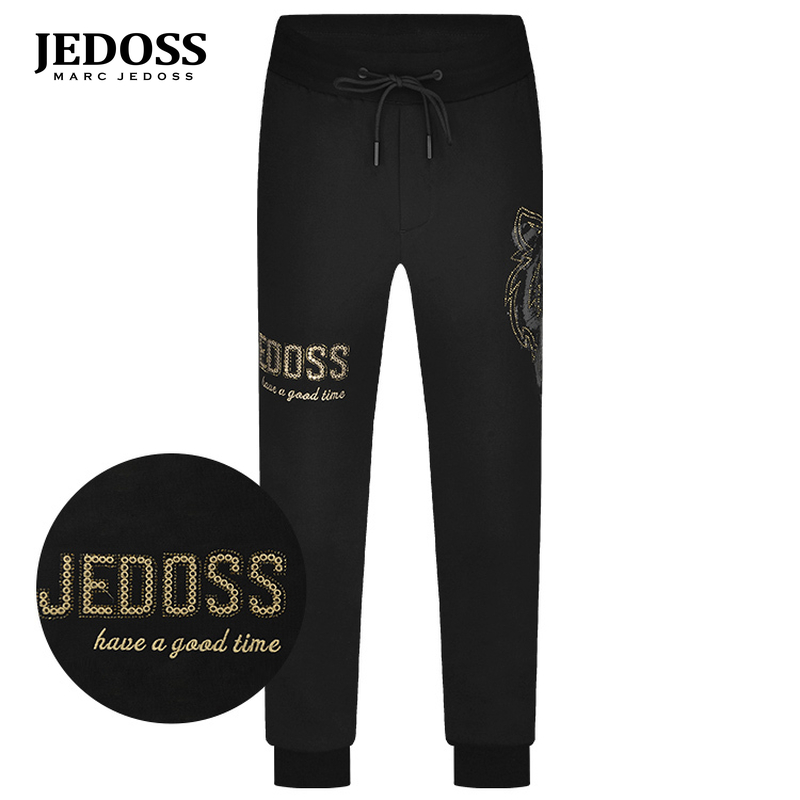 爵迪斯秋冬新款针织休闲裤