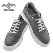 黑白两色男鞋 jedoss爵迪斯男鞋 哑光纯色简约高级感系带休闲鞋 D91