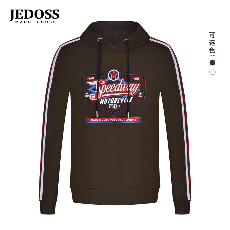 爵迪斯秋冬新款连帽卫衣