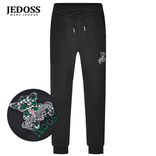 印花针织休闲裤 JEDOSS 简约立体熊厚版 秋冬新款 058 爵迪斯男装