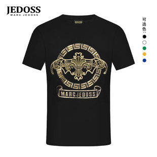 烫金大LOGO短袖 JEDOSS T恤HM205BS 经典 新款 爵迪斯男装 夏季