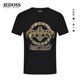 烫金大LOGO短袖 JEDOSS T恤HM205BS 新款 经典 爵迪斯男装 夏季