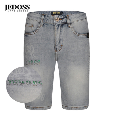 牛仔裤JEDOSS/爵迪斯印花夏季