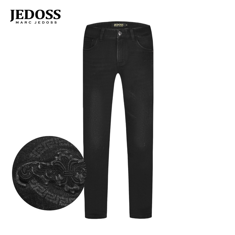 爵迪斯秋冬新款牛仔长裤