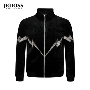 时尚 秋冬新款 闪电撞色编织夹克外套SD018 爵迪斯男装 JEDOSS