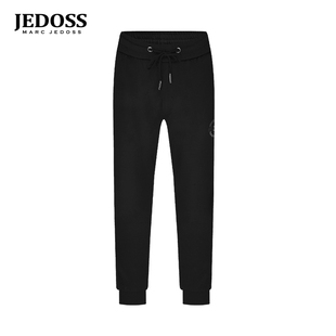 运动卫裤 JEDOSS 章仔刺绣针织九分厚款 秋冬新款 N30 爵迪斯男装