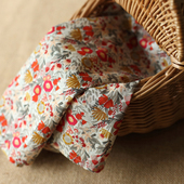 文艺碎花全棉圆领宽松复古中长款 梵高七月夏季 新款 打底裙背心裙女