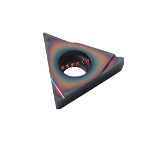 三角形开槽数控精磨车刀粒TPGH080202/090204 110304L 不锈钢粘料