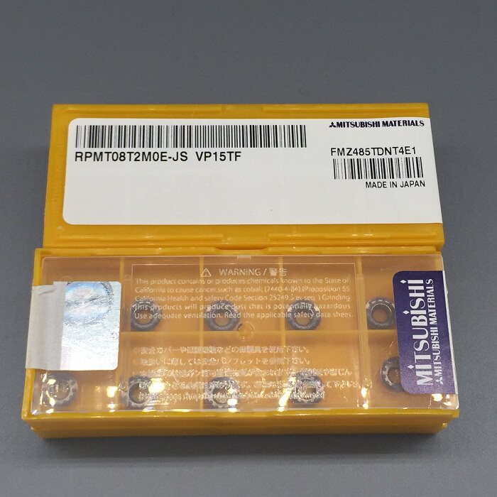 三菱面铣刀R4/R5/加厚R6/圆刀片RPMT08T2/10T3/1204MOE-JS VP15TF