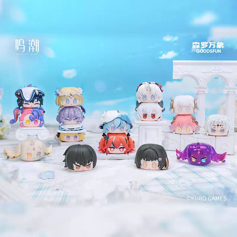 正版鸣潮团子叠叠乐萌粒森周边椿漂泊者谷子正版周边