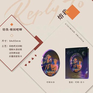 正版渊火集×《奇洛李维斯回信》原著向衍生周边吧唧徽章