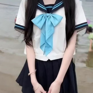 制服学院风班校服日系百褶裙 小南 JK水手服上衣原创正版 基础款