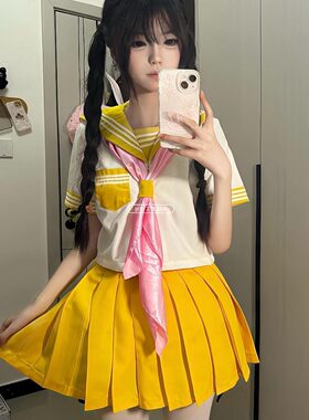夏季JK制服三本水手服学院风