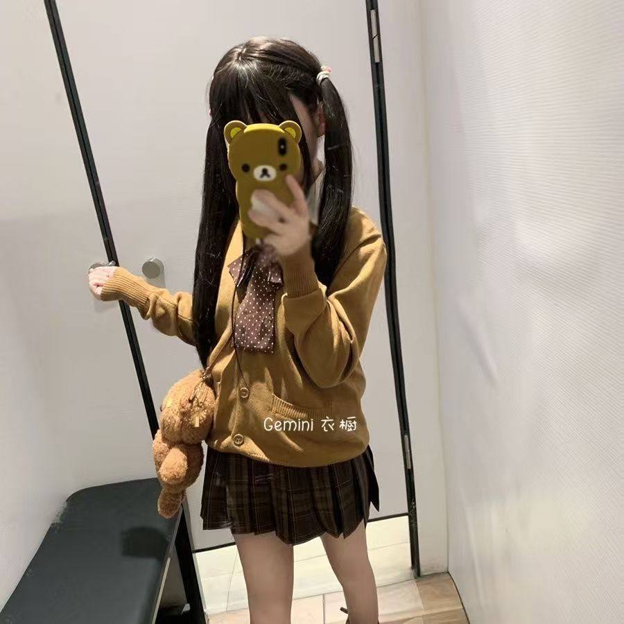 校供JK制服针织开衫日系学院风
