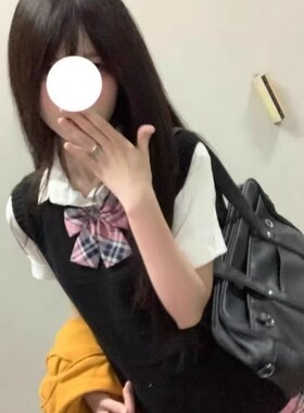 JK制服黑色背心毛衣针织衫马甲日系秋季学院风叠穿纯色日漫感上衣