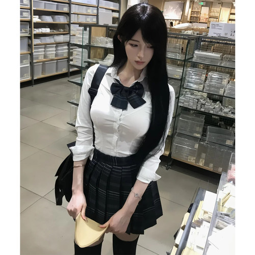 衬衣显瘦辣妹纯欲风修身上衣