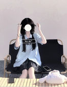 上衣碳灰格裙制服套装 日系学院风原创正版 jk衬衣女学生百搭基础款