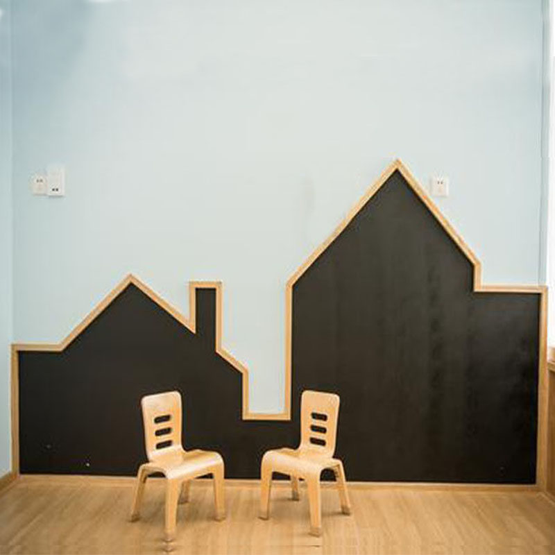 家用可吸磁性黑板贴纸幼儿园墙贴装饰儿童房宝宝画画涂鸦墙